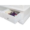 Toulouse White Painted 4 Door Quad Extra Large Wardrobe - £300 OFF FLASH SALE - 9