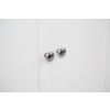 Toulouse White Painted Assembled Shoe Rack Cupboard - £50 OFF FLASH SALE - 18