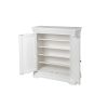 Toulouse White Painted Assembled Shoe Rack Cupboard - £50 OFF FLASH SALE - 7
