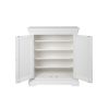 Toulouse White Painted Assembled Shoe Rack Cupboard - £50 OFF FLASH SALE - 9