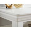 Toulouse White Painted Coffee Table with Shelf - SUMMER SALE - 5
