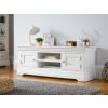 Toulouse White Painted Large Assembled TV Unit 2 Doors and Shelf - £40 OFF SUMMER SALE - 3