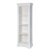 Toulouse White Painted Tall Narrow Bookcase - SUMMER SALE - 3