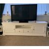 Toulouse White Painted Grande 210cm Extra Large Assembled TV Unit - £70 OFF FLASH SALE - 5