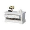 Toulouse White Painted Coffee Table 1 Drawer - £20 OFF SUMMER SALE - 10
