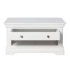 Toulouse White Painted Coffee Table 1 Drawer - £20 OFF SUMMER SALE - 11