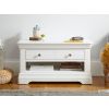 Toulouse White Painted Coffee Table 1 Drawer - £20 OFF SUMMER SALE - 3