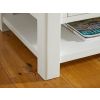 Toulouse White Painted Large Assembled Coffee Table 4 Drawers with Shelf - SUMMER SALE - 5