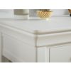 Toulouse White Painted Large Assembled Coffee Table 4 Drawers with Shelf - SUMMER SALE - 6
