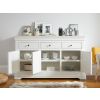 Toulouse 140cm White Painted Large Assembled Sideboard - £70 OFF SUMMER SALE - 5