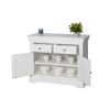 Toulouse 100cm White Painted Assembled Sideboard with Drawers - £50 OFF SUMMER SALE - 11