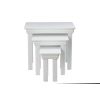 Toulouse White Painted Assembled Nest Of 3 Tables - SUMMER SALE - 9