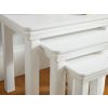 Toulouse White Painted Assembled Nest Of 3 Tables - SUMMER SALE - 4