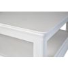 Toulouse White Painted 90cm Square Assembled Coffee Table With Shelf - £20 OFF SUMMER SALE - 7