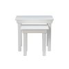 Toulouse White Painted Assembled Nest Of Two Tables - SUMMER SALE - 12