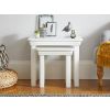 Toulouse White Painted Assembled Nest Of Two Tables - SUMMER SALE - 4