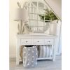 Toulouse White Painted 3 Drawer Large Assembled Console Table - £70 OFF SUMMER SALE - 3