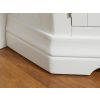 Toulouse White Painted Fully Assembled Corner TV Unit 2 Doors - £50 OFF SUMMER SALE - 7