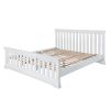 Toulouse White Painted 6 Foot Super King Size Slatted Bed - SUMMER SALE - 7