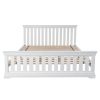 Toulouse White Painted 6 Foot Super King Size Slatted Bed - SUMMER SALE - 8