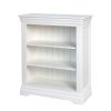 Toulouse White Painted Low Small Fully Assembled Bookcase - SUMMER SALE - 7