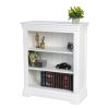 Toulouse White Painted Low Small Fully Assembled Bookcase - SUMMER SALE - 9
