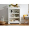 Toulouse White Painted Low Small Fully Assembled Bookcase - SUMMER SALE - 4