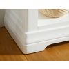 Toulouse White Painted Low Small Fully Assembled Bookcase - SUMMER SALE - 6