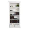 Toulouse White Painted Tall Fully Assembled Bookcase 2 Drawers - SUMMER SALE - 10