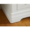 Toulouse White Painted Tall Fully Assembled Bookcase 2 Drawers - SUMMER SALE - 5