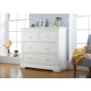 Toulouse White Painted Large Grande 2 Over 2 Assembled Chest Drawers - £150 OFF SUMMER SALE - 5