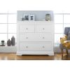 Toulouse White Painted Large Grande 2 Over 2 Assembled Chest Drawers - £150 OFF SUMMER SALE - 10