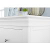 Toulouse White Painted Large Grande 2 Over 2 Assembled Chest Drawers - £150 OFF SUMMER SALE - 11