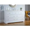 Toulouse White Painted Grande Extra Large 3 Over 4 Assembled Chest of Drawers - £100 OFF FLASH SALE - 9