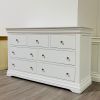 Toulouse White Painted Grande Extra Large 3 Over 4 Assembled Chest of Drawers - £100 OFF FLASH SALE - 15