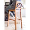 Java Cross Tall Fully Assembled Solid Oak Bar Stool - £20 OFF FLASH SALE - 2 Java Cross Tall Fully Assembled Solid Oak Bar Stool - £20 OFF FLASH SALE - 2