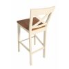 Java Cross Cream Painted Fully Assembled Tall Bar Stool - £60 OFF FLASH SALE - 11