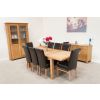 Lichfield 240cm Double Extending Oak Dining Table - SUMMER SALE - 27