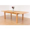 Lichfield 240cm Double Extending Oak Dining Table - SUMMER SALE - 14