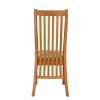 Lichfield Cream Leather Solid Oak Dining Room Chair - 10% OFF SUMMER SALE - 9