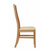 Lichfield Cream Leather Solid Oak Dining Room Chair - 10% OFF SUMMER SALE - 8
