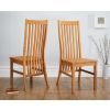 Lichfield Solid Oak Dining Chair with Timber Seat - 10% OFF SUMMER SALE - 2
