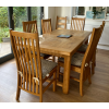 Lichfield Solid Oak Dining Chair with Timber Seat - 10% OFF SUMMER SALE - 3