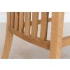 Lichfield Solid Oak Dining Chair with Timber Seat - 10% OFF SUMMER SALE - 9
