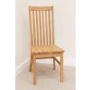 Lichfield Solid Oak Dining Chair with Timber Seat - 10% OFF SUMMER SALE - 5