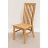 Lichfield Solid Oak Dining Chair with Timber Seat - 10% OFF SUMMER SALE - 4