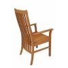 Lichfield Solid Oak Assembled Carver Dining Chair - £20 OFF SUMMER SALE - 8