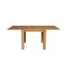 Lichfield 90cm to 180cm Flip Top Extending Table 2 Chelsea Brown Leather Chairs Set - SUMMER SALE - 6