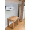 Small Solid Oak Dining Table Minsk 80cm x 60cm 2 Seater - £20 OFF SUMMER SALE - 7