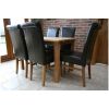 Minsk 120cm Solid Oak Dining Table - 10% OFF SUMMER SALE - 10